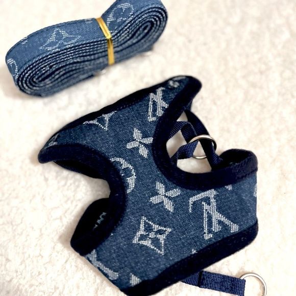 Stylish LV Doggie Harness Set - Picture 10 of 10